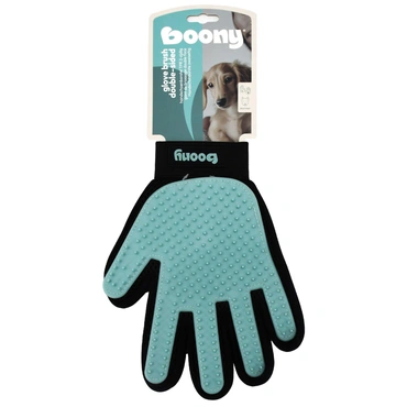 Handschoenborstel hond TPR 2-zijdig