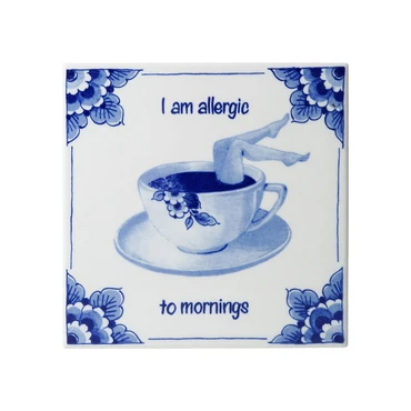 Heinen Tegel Mornings Engelse Spreuken