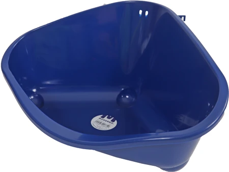 Hoektoilet+haak d.blauw l49b34h26