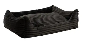 Hondenmand nova teddy/rib 120x85cm grijs