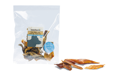 Hondensnack visfilet mix 75g