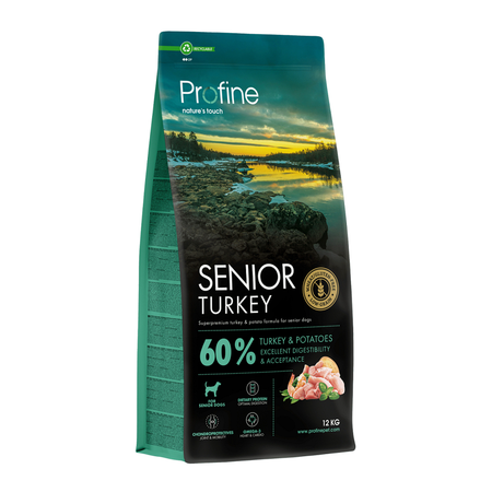Hondenvoer senior kalkoen 12kg