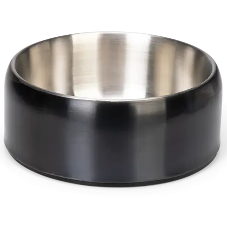 Hondenvoerbak noar rvs d15h8cm zwart