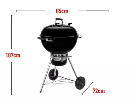 Houtskool Barbecue Weber Mastertouch C-5750 - Smoke