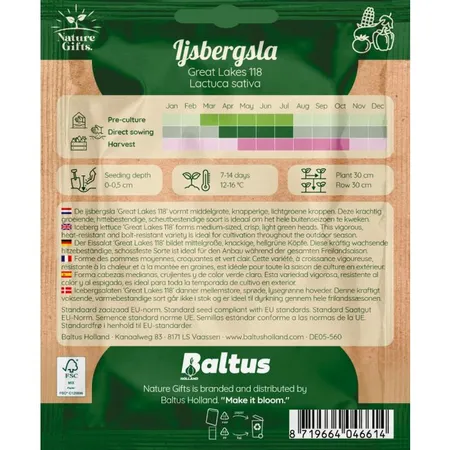 Ijsbergsla great lakes 118 300st - afbeelding 2