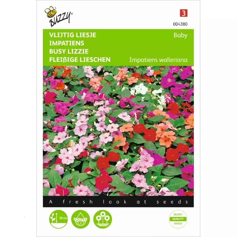 Impatiens, Vlijtig Liesje Baby gemengd
