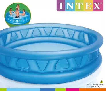 Intex opblaaszwembad 188x46 cm - afbeelding 2
