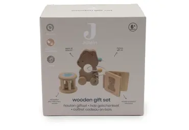 Jollein Houten Giftset - Bear Brave - afbeelding 2