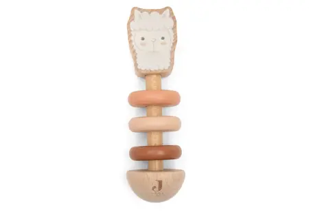 Jollein Houten Rammelaar - Alpaca Paco - afbeelding 1
