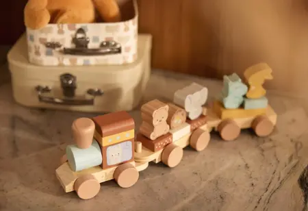 Jollein Houten Speelgoedtrein - Jollies - afbeelding 4