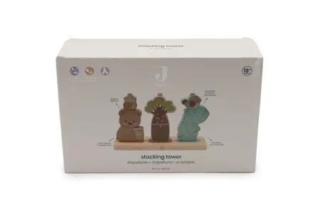 Jollein Houten Stapeltoren - Jollies - afbeelding 4