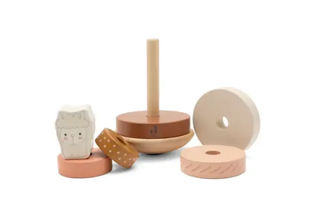 Jollein Houten Tuimelstapelaar - Alpaca Paco - afbeelding 2