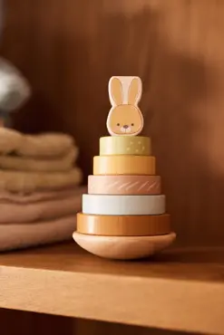 Jollein Houten Tuimelstapelaar - Bunny Luz - afbeelding 5