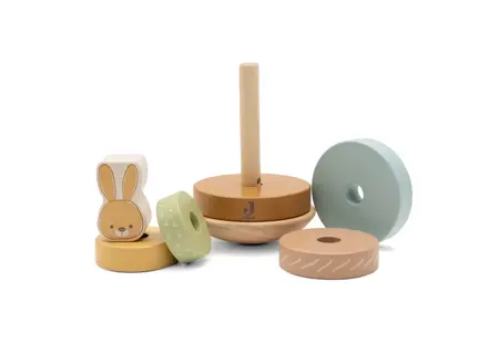 Jollein Houten Tuimelstapelaar - Bunny Luz - afbeelding 2