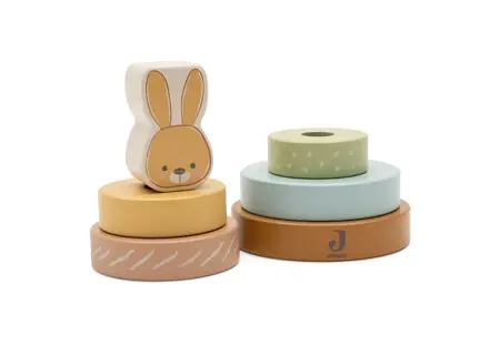 Jollein Houten Tuimelstapelaar - Bunny Luz - afbeelding 3