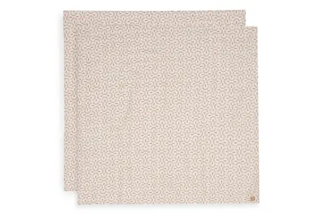 Jollein Hydrofiele Doek Large 115x115cm Soft Plumes (2pack) - afbeelding 1