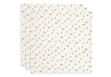 Jollein Hydrofiele Doek Small 70x70cm Jollies (3pack) - afbeelding 1