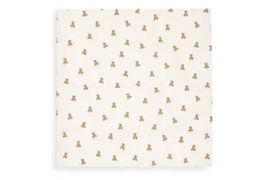 Jollein Hydrofiele Doek Small 70x70cm Mini Teddy Bear (3pack) - afbeelding 2