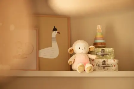 Jollein Knuffel met Licht en Geluid - Sheep Sonny - afbeelding 6