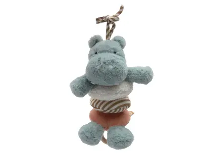 Jollein Muziekhanger - Hippo Happy - afbeelding 1