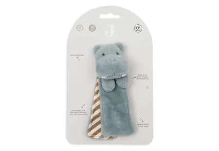 Jollein Polsrammelaar - Hippo Happy - afbeelding 4
