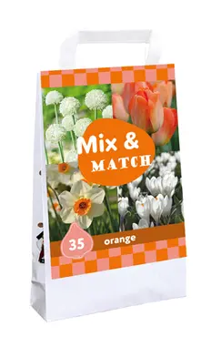 Jub Tas mix & match orange 35st