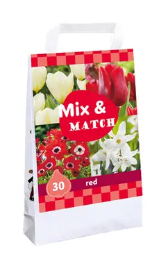 Jub Tas mix & match red 30st