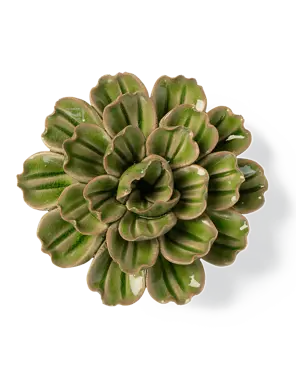 Keramiek Wandbloem Avocado Green Petunia