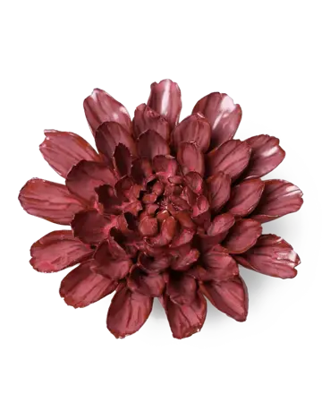 Keramiek Wandbloem Blush Pink Star Dahlia - afbeelding 1