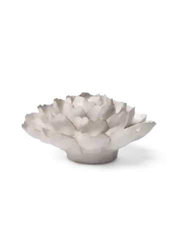 Keramiek Wandbloem Ivoor Empire Cabbage Flower - afbeelding 2