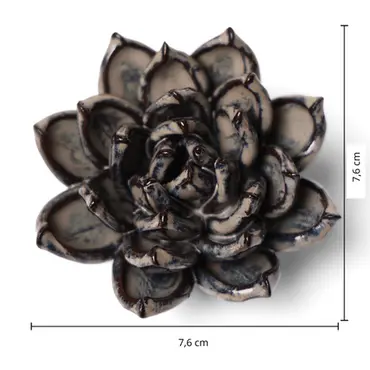 Keramiek Wandbloem Latte Lola Echeveria - afbeelding 4