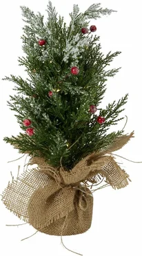 KERSTBOOM M LED 23X40CM SNEEUW