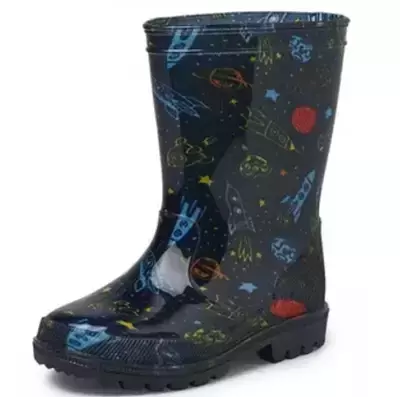 Kinderlaars mees pvc blauw maat 23