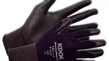 Kixx Handschoen bouncing black maat 10