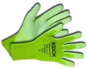 Kixx Handschoen like lime maat 7