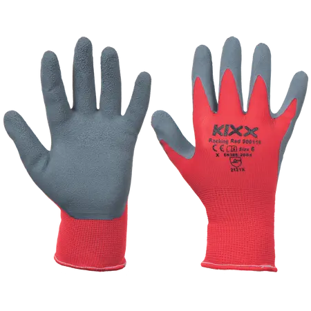 Kixx Handschoen rocking red maat 8 - afbeelding 2