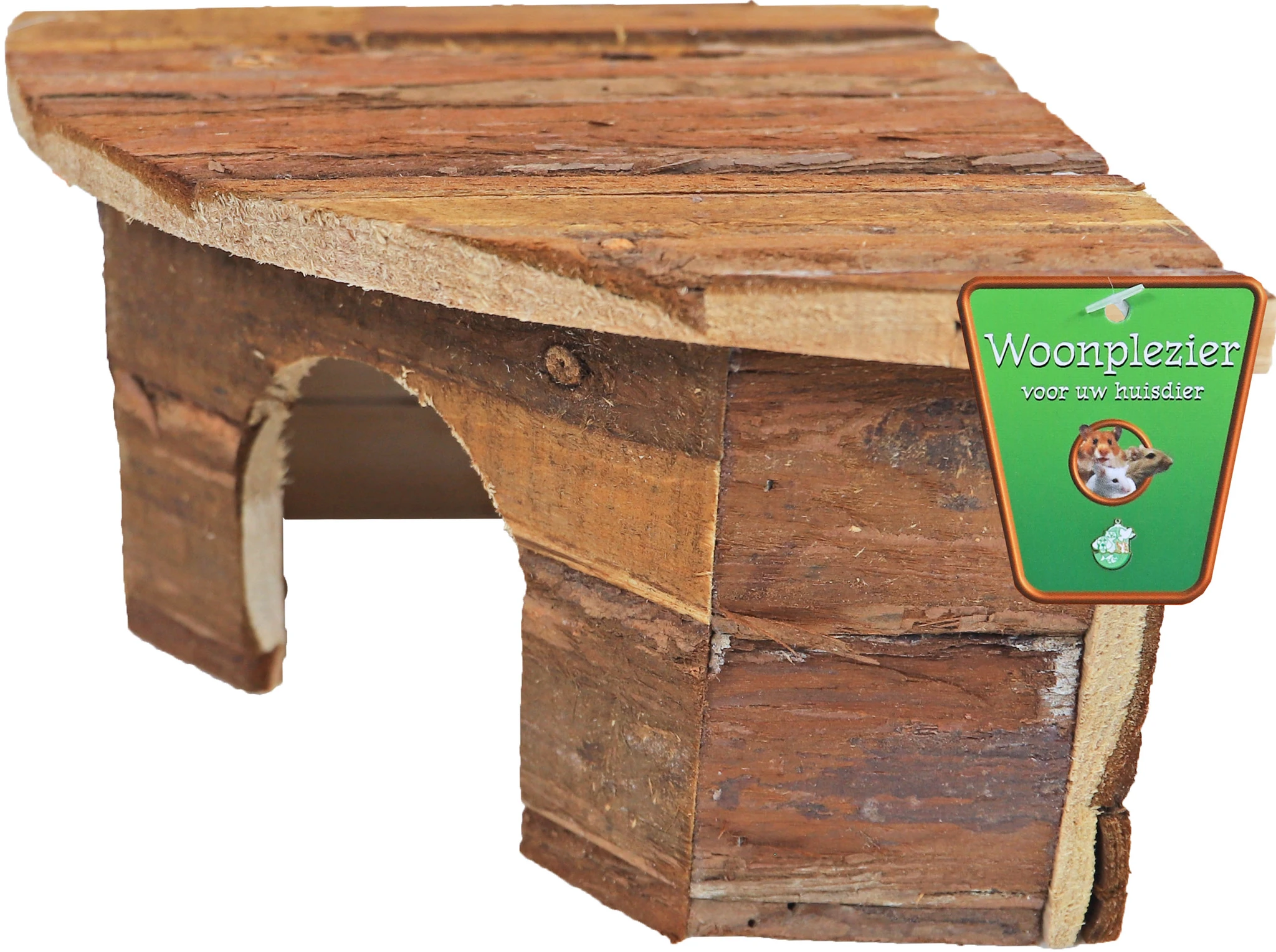 Kerbl Knaagdierenhuis Nature 43x34,5x27 cm 82759 | -nl