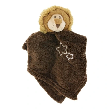 Knuffeldoekje finn 38x38cm leeuw