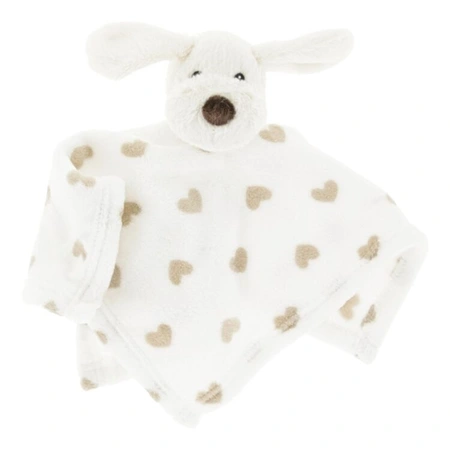 Knuffeldoekje guus 38x38cm dove white