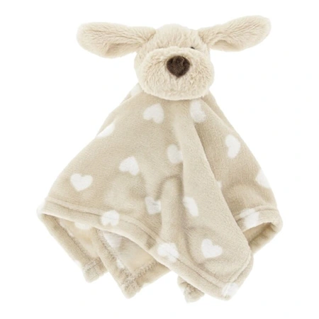 Knuffeldoekje guus 38x38cm zand
