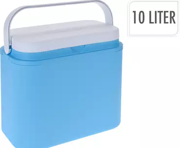 KOELBOX 10 LTR LICHT BLAUW