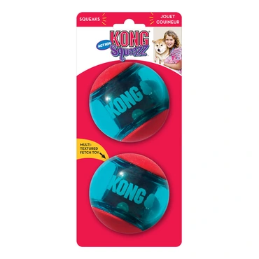 Kong Squeez action red groot 2st  - afbeelding 2