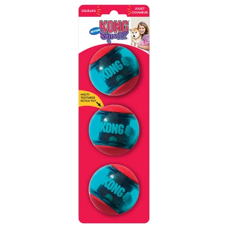 Kong Squeez action red medium 3st - afbeelding 2