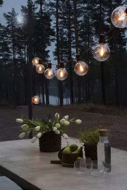 Konstsmide Party retro tuinverlichting 10 lampen warm wit