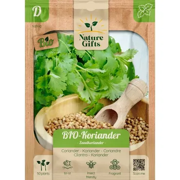 Koriander zaadkoriander bio 50st - afbeelding 1