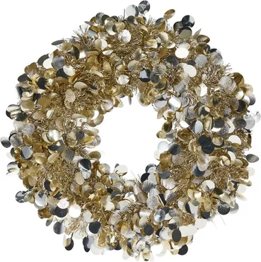 KRANS TINSEL 46CM CHAMPAGNE