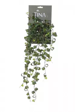 Kunsthangplant Krulficus l50cm groen header