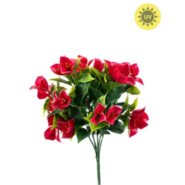Kunst Bougainvillea UV-Bestendig Rood – 30 cm