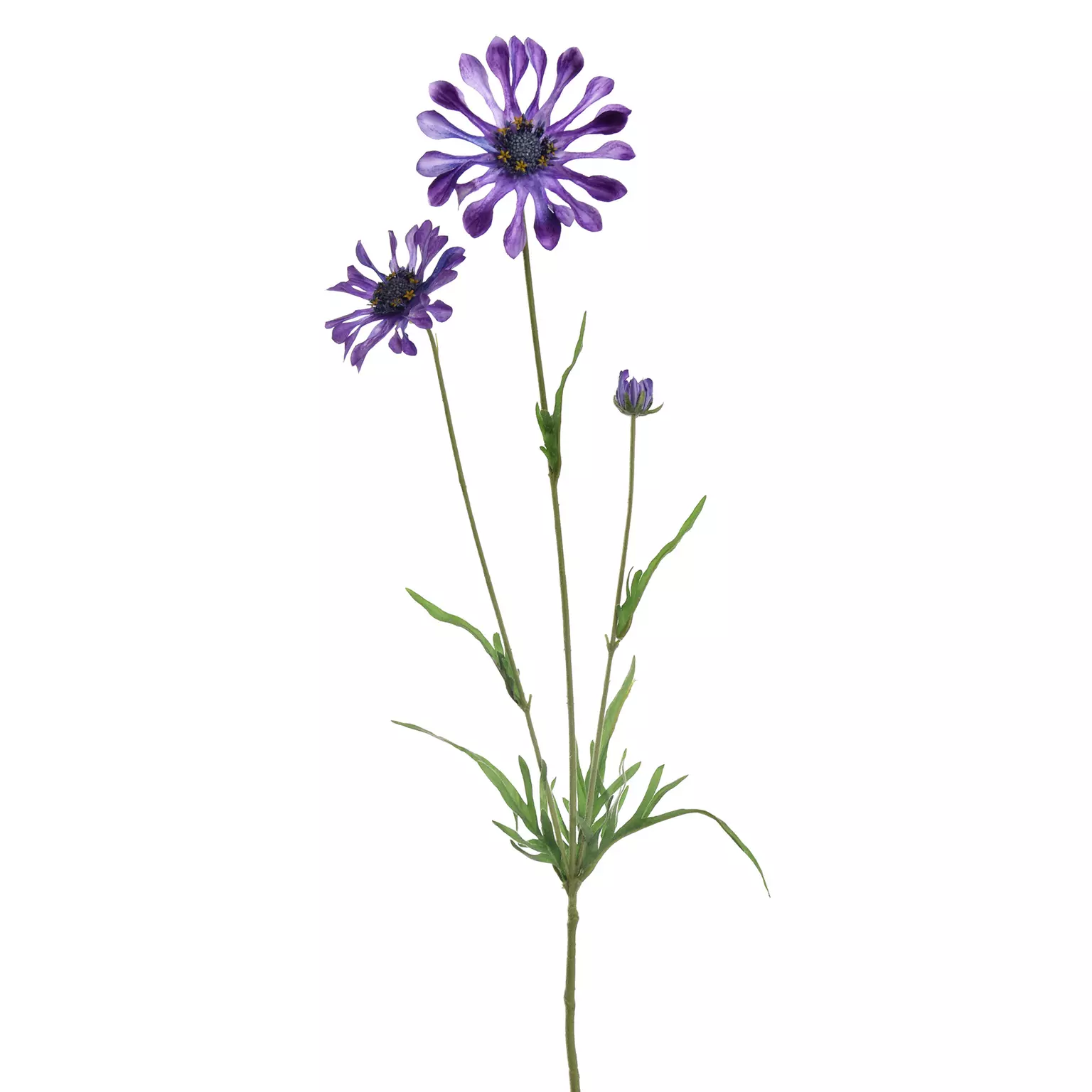 Kunstbloem Afrikaanse margrietsteel 65cm - paars