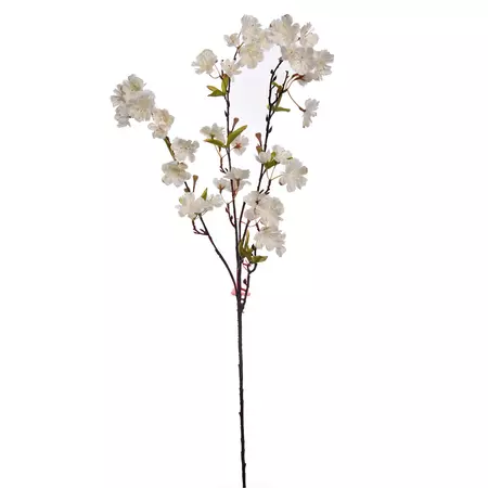 Kunstbloem Bloessemsteel 88cm - creme